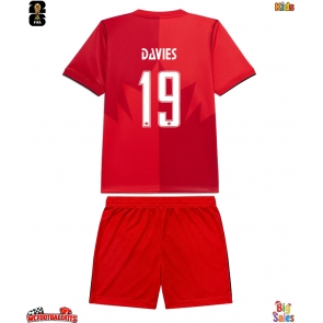 Canada Alphonso Davies #19 Replica Home Stadium Kit for Kids World Cup 2026 Short Sleeve (+ pants)